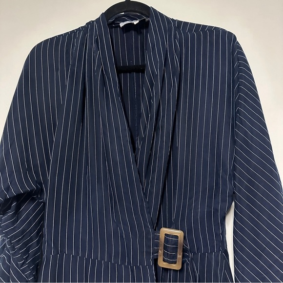 L'Academie Revolve The Tara Mini Dress in Navy & White Size XS - Picture 4 of 8